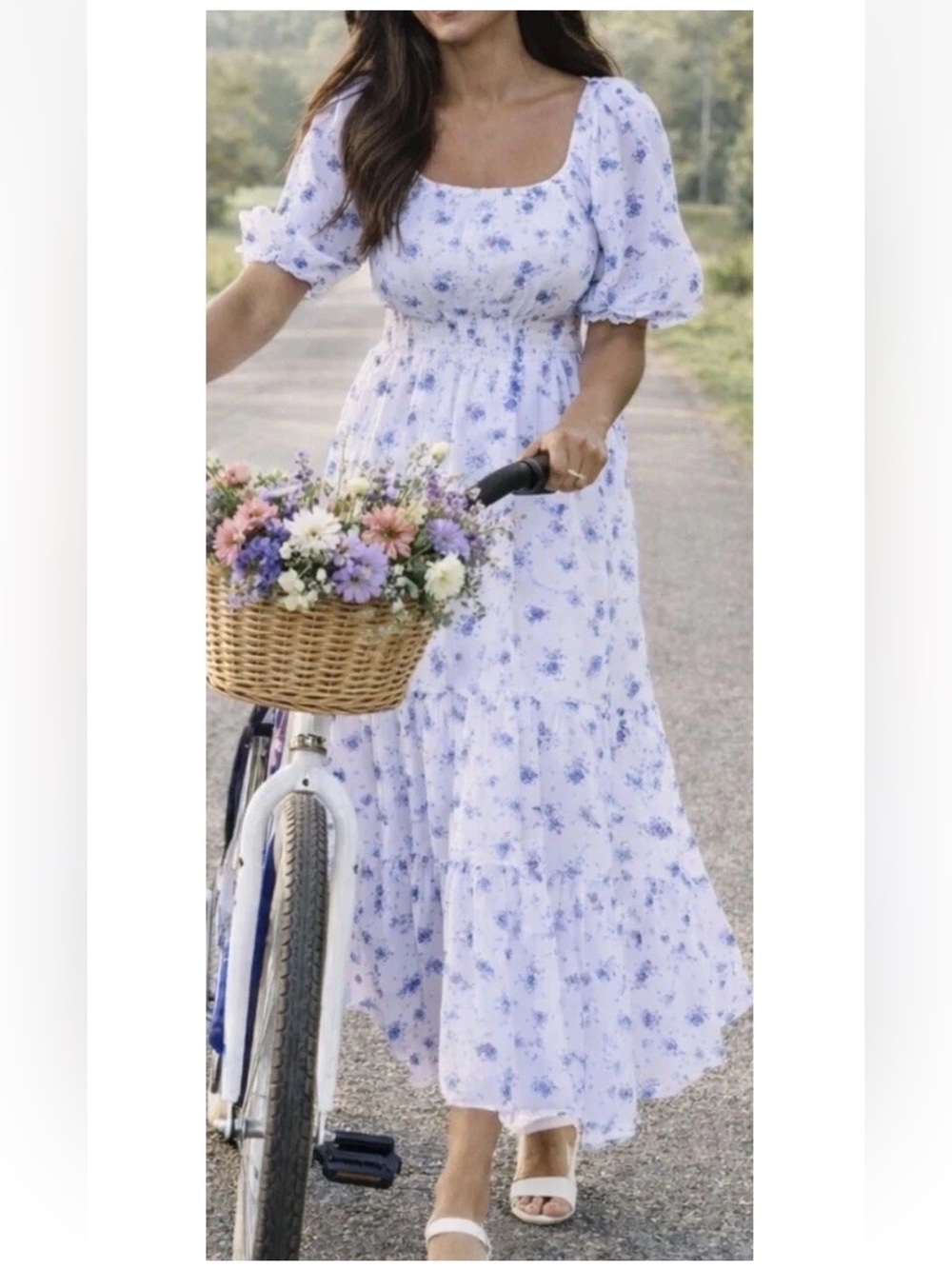 LoveShackFancy Target Dress Size XL NWT Gemma Floral Romantic Cottagecore Maxi